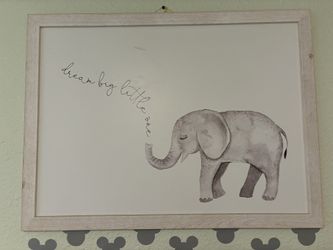 Dream Big Little One Picture Frame