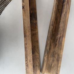 Two Wooden Shelves