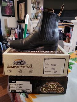 Use Black Leather Boots For Boys