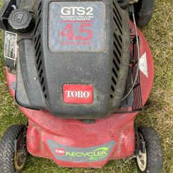 Toro Lawn Mower - Needs Repair