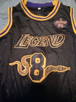 Kobe Bryant Legend #8 Lakers Basketball Jersey