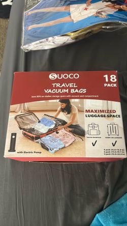 Travel vacuum bag