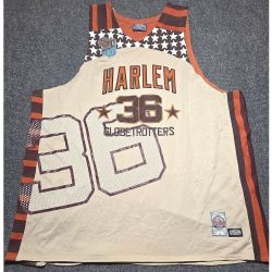 Platinum FUBU Harlem Globetrotters Meadowlark Lemon #36