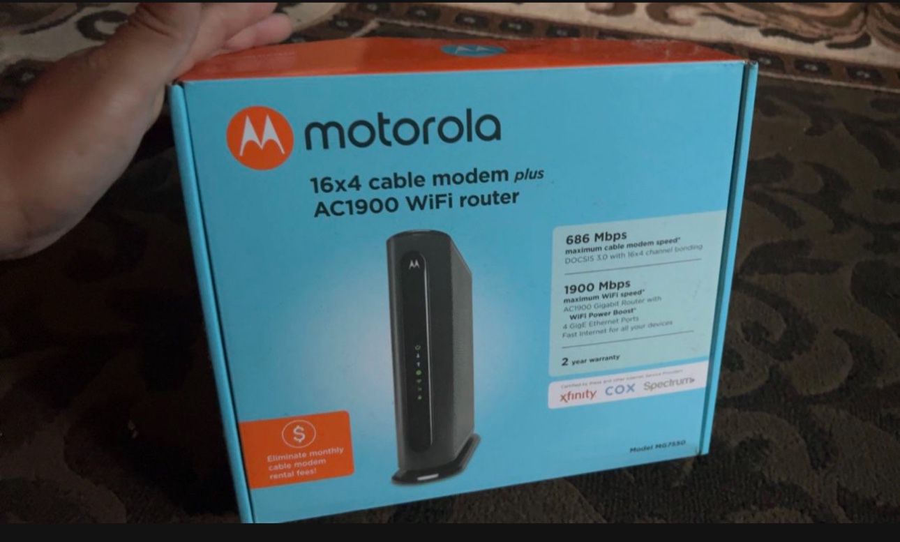 Motorola Modem/router