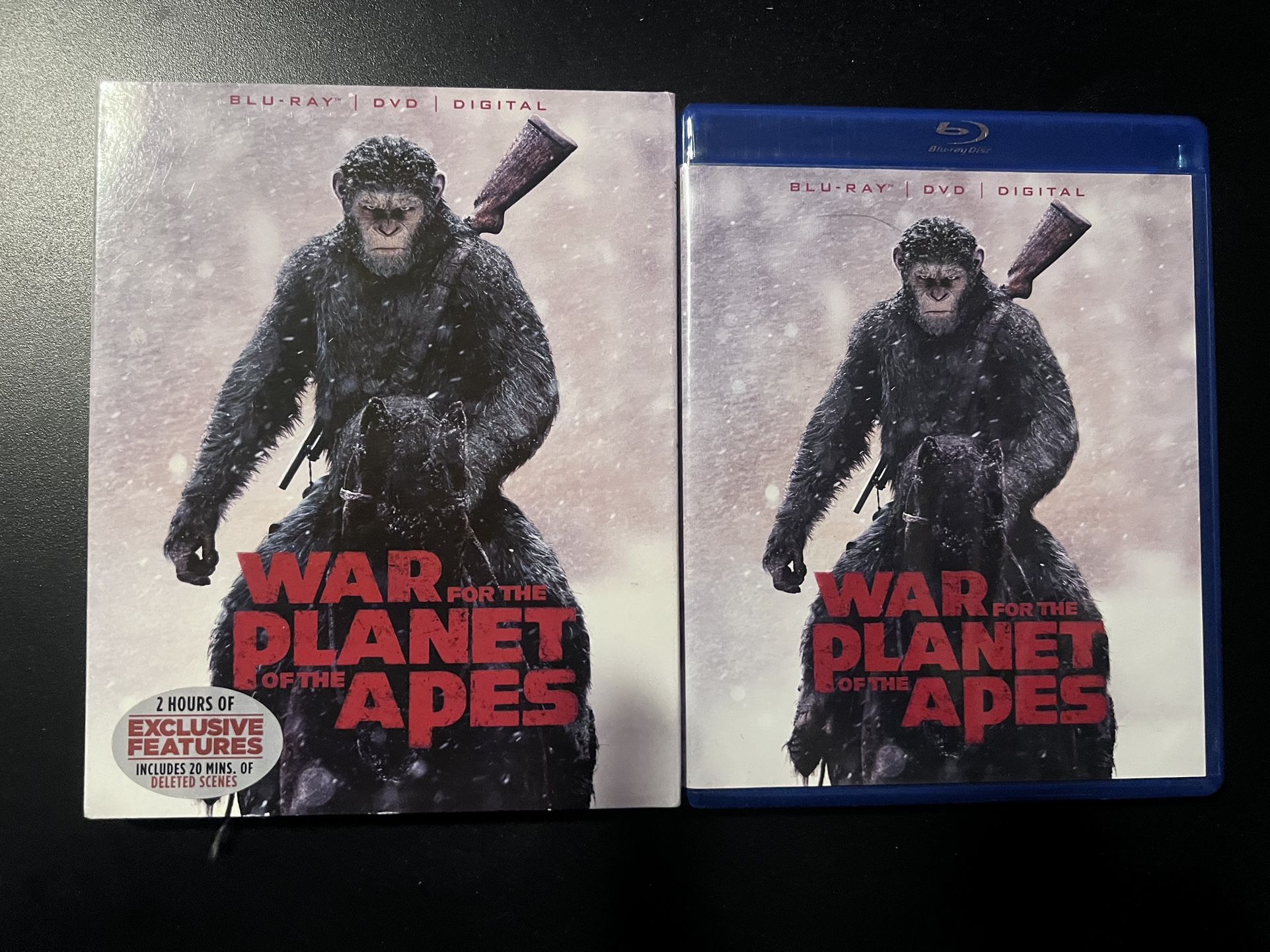 War For The Planet Of The Apes Blu Ray