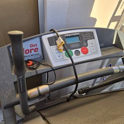 Treadmill and ladders