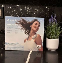 Jisulife neck fan 2 pack