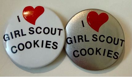 Vintage Girl Scout Cookie pins