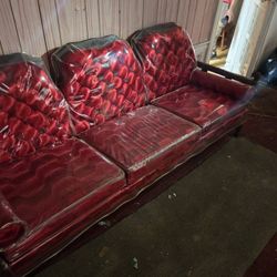 New Condition Antique 70’s Couch And Chairs