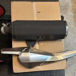 New 2025 Ninja 500 Muffler