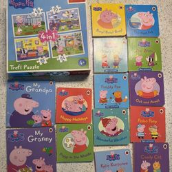 Pepper Pig - Jigsaws and Books