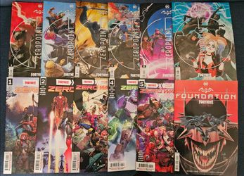 Fortnite comics DC Marvel