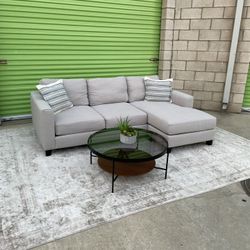 *Free Delivery* Gray Modern Living Spaces Couch Sofa