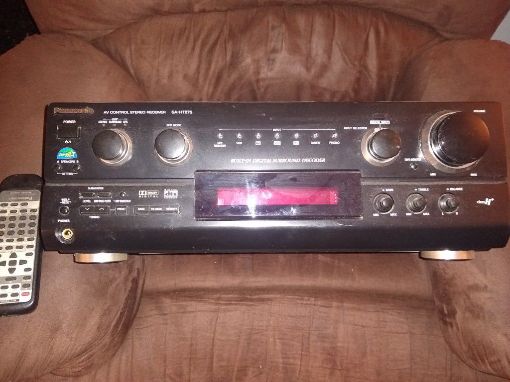 Panasonic stereo receiver