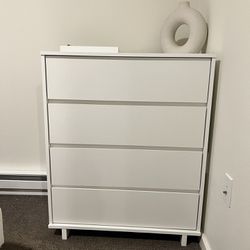 Ikea White 4 Drawer Dresser