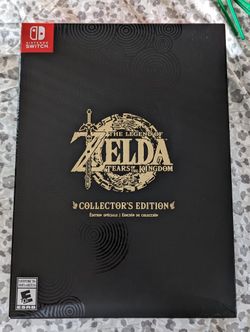 Legend of Zelda: Tears of the Kingdom Collector's Edition Nintendo Switch