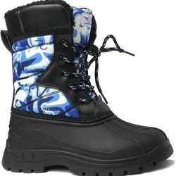 NEW Size 7 Women Insulated Winter Snow Boots Slip-Resistant Waterproof Winter Fashion Shoe
