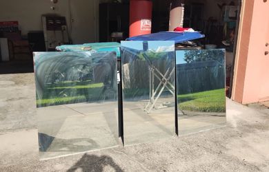 3 Bathroom Mirrors (10 each)