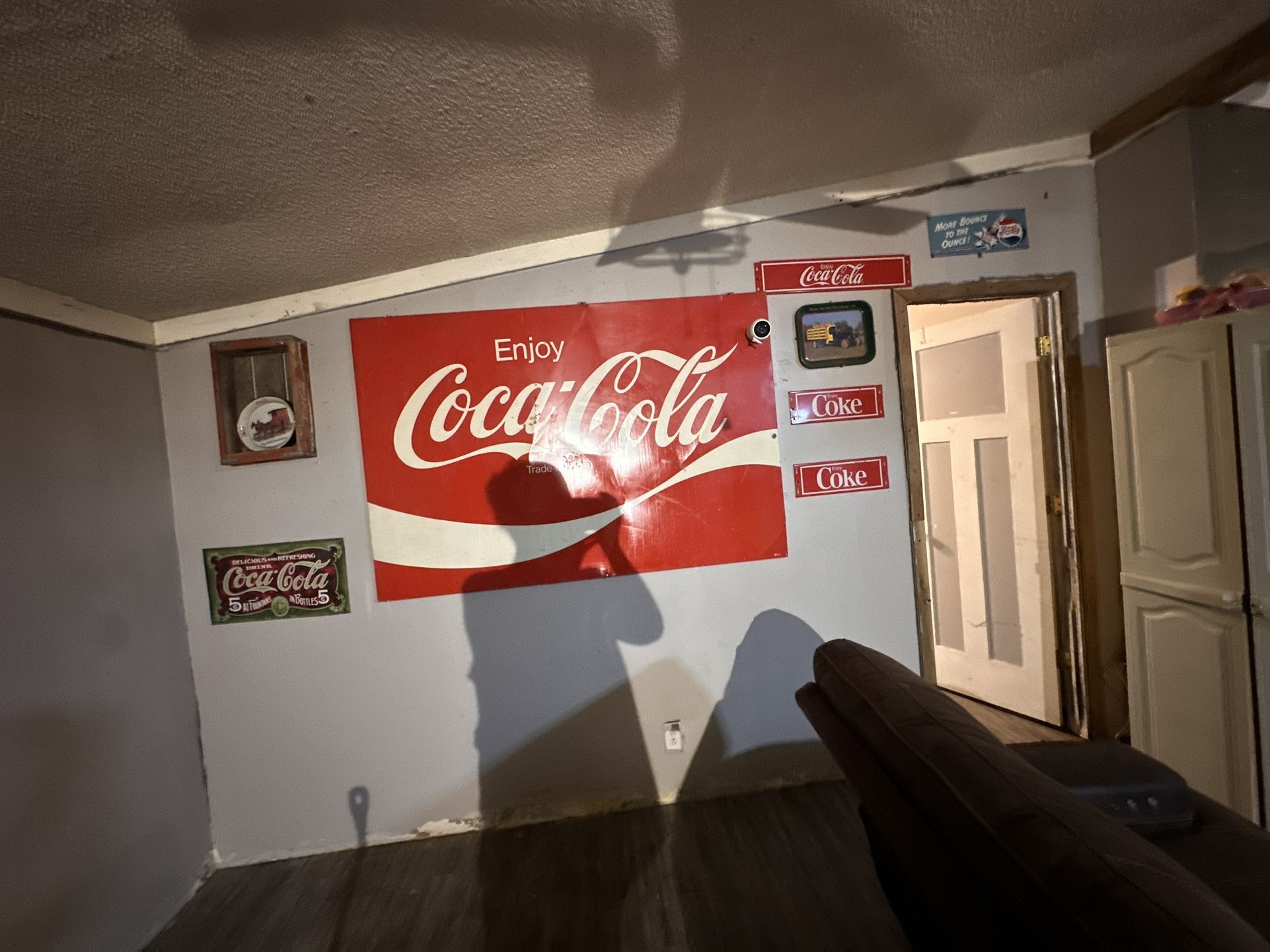 Metal Cola Heavy Duty Old Sign