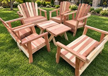 8 pcs new cedar wood set