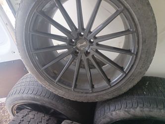 22 Inch Gianelle Rims X4