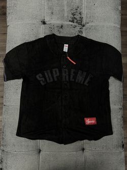 Supreme Ultra Suede Baseball Jersey