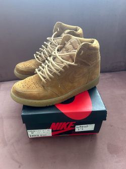 Air Jordan 1 Retro High Wheat Size 9.5