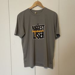 The Biggest Loser active wear gray shirt (Large)