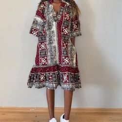 African Print Dress
