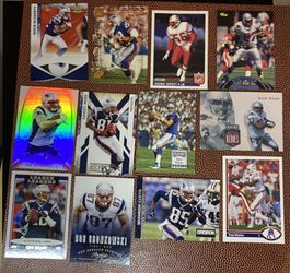 New England Patriots Football Card Lot