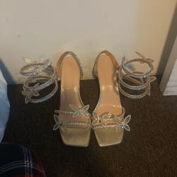 Butterfly Shinny Heel 