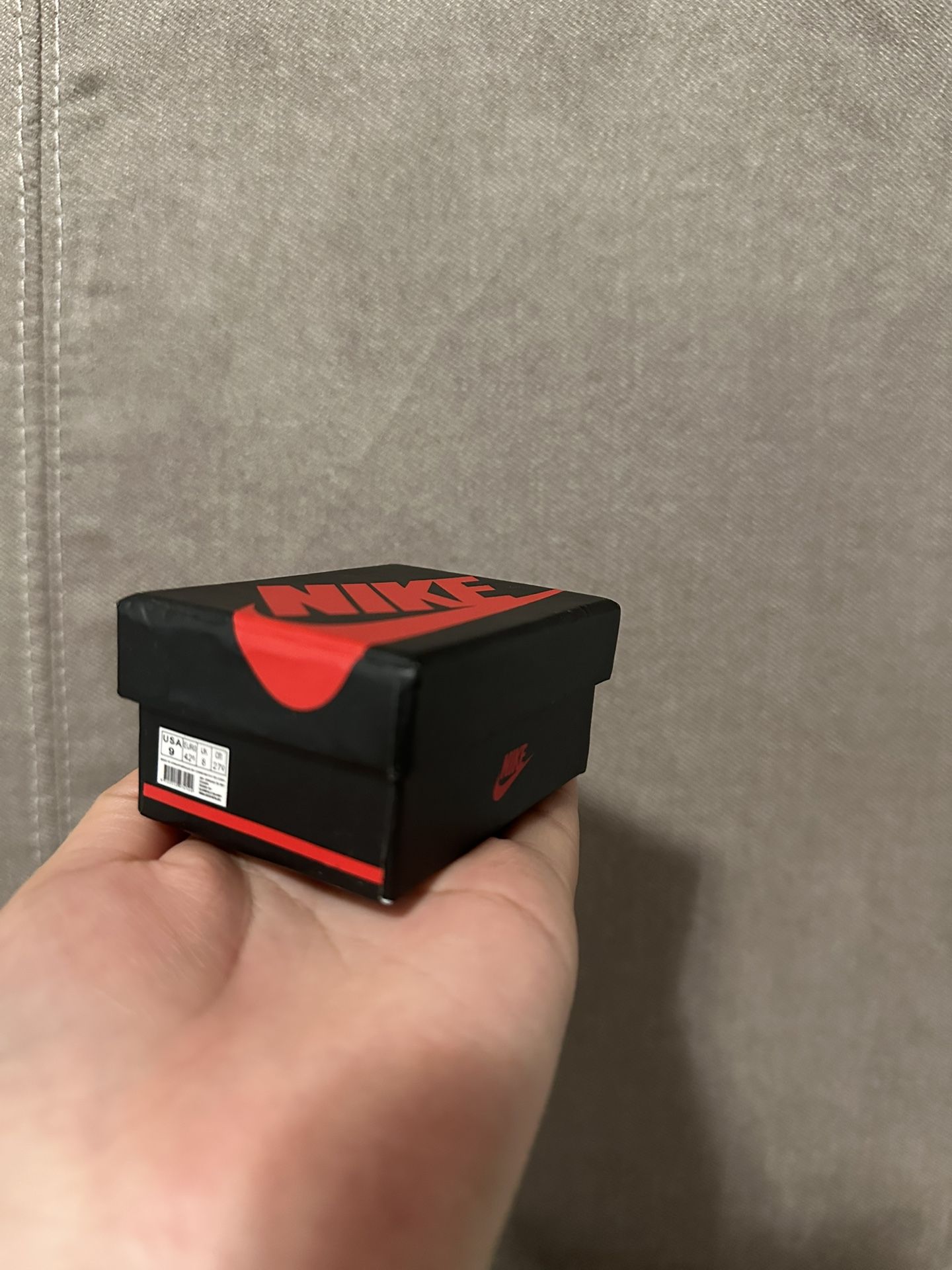 Mini Nike Shoes Keychain 
