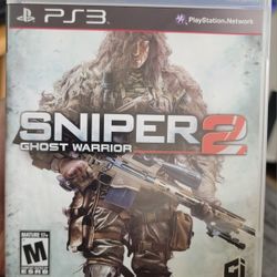 
Sniper 2 Ghost Warrior 
Ps3 