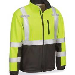 Reflective jacket New Sz Medium And XXL