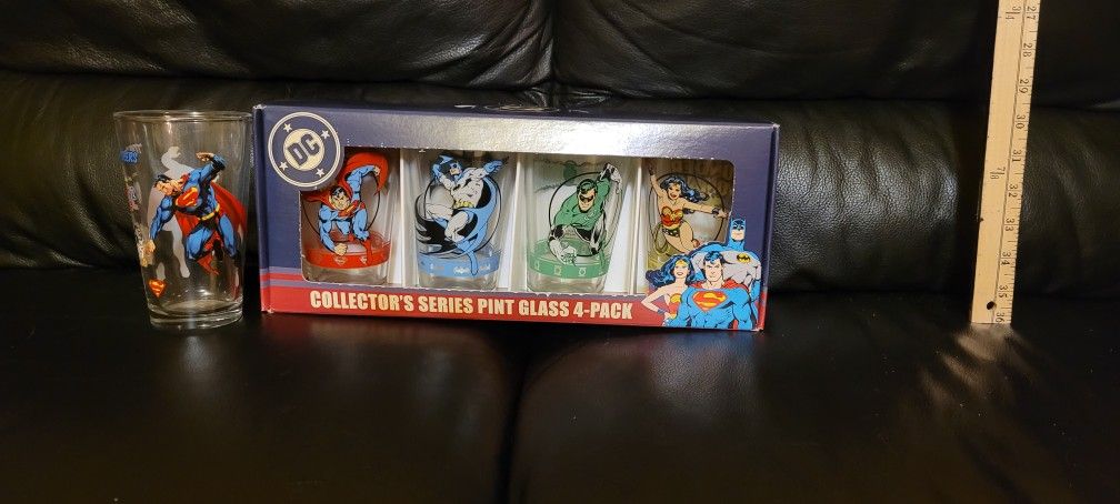 DC COLLECTOR SERIES PINT GLASSES!