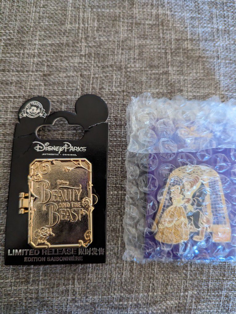 Disney Beauty And The Beast Pins