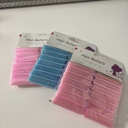 Fine Hair Rollers 3- Pack