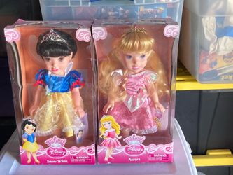 My First Disney Princess Toddler Aurora Doll and Snow White New