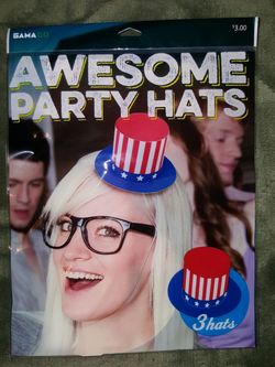 4th of july spirit party hats