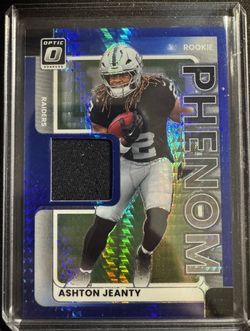 Ashton Jeanty patch card *Raiders*