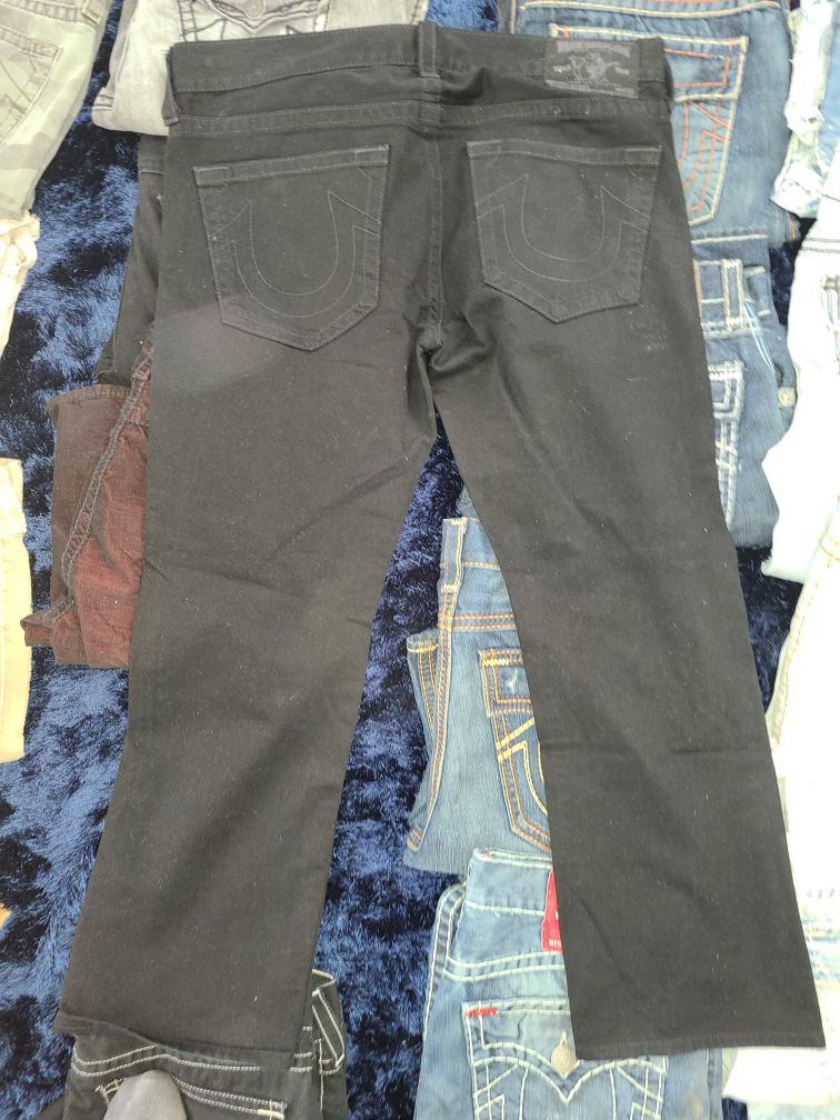 All black True Religion levis jeans *CHEAP
