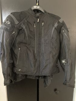 Black Joe Rocket Motorcycle Jacket Medium
