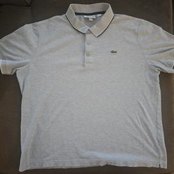 Lacoste Men's Designer Polo Shirt Size XXL Vintage
