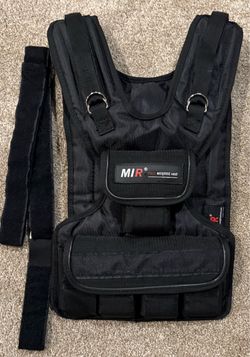 MiR Adjustable Weighted Exercise Vest