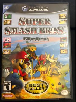 Smash Bros Melee In Box (No manual, Untested)