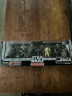 Star Wars Preview Bounty Hunters Set