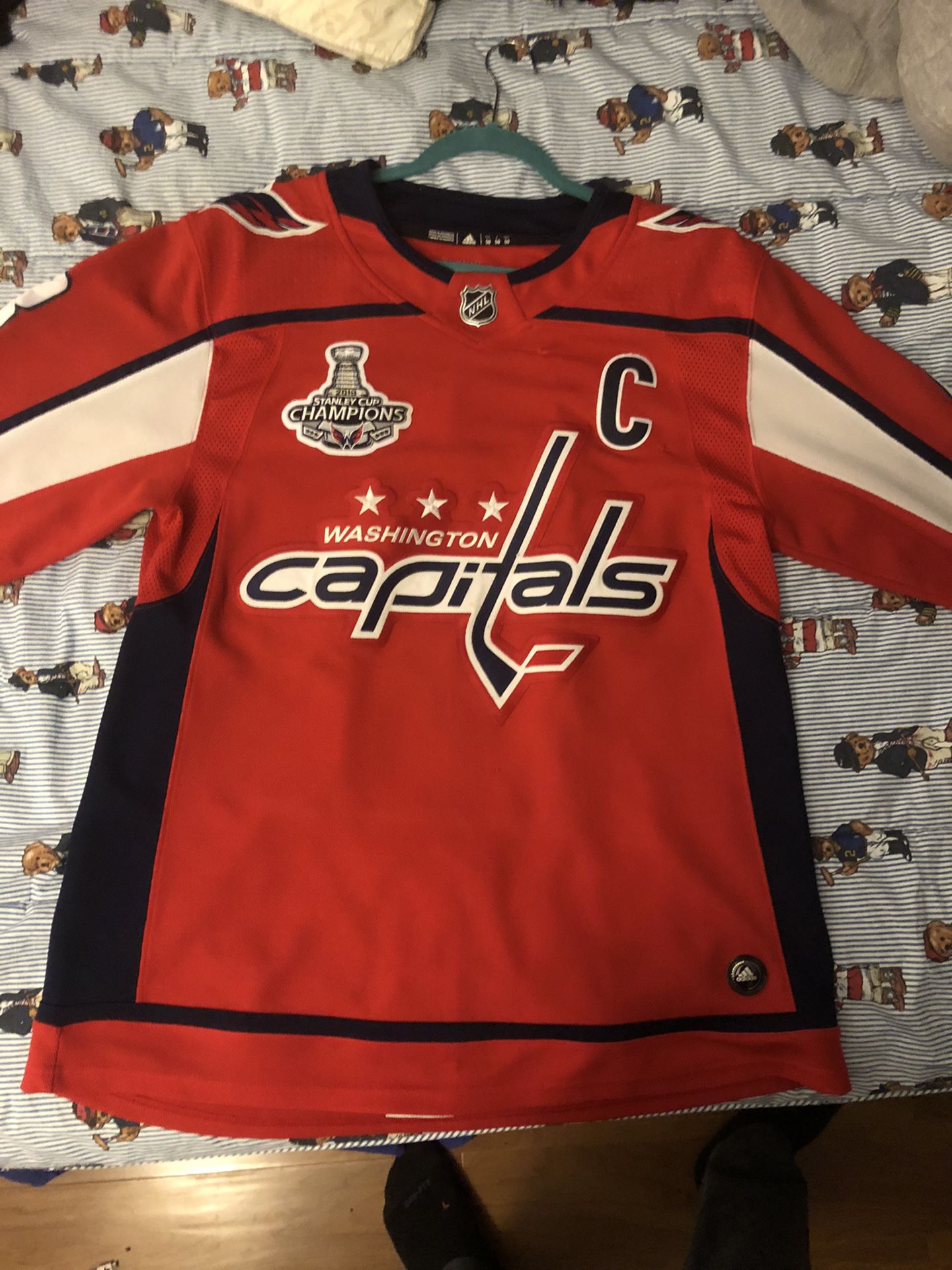 Washington Capitals 2018 Stanley Cup Champions Edition Ovechkin Jersey