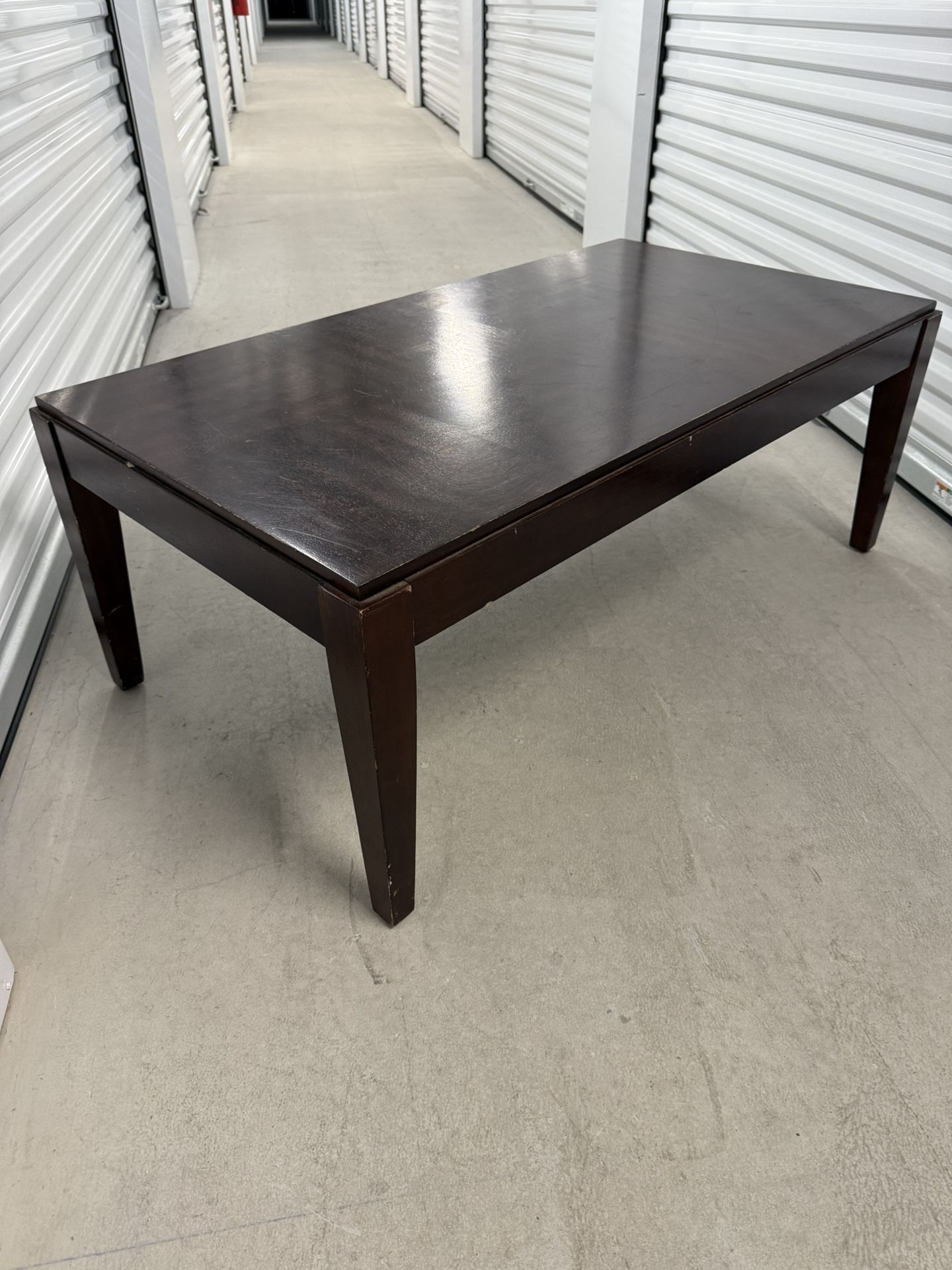 Large Solid Wood Coffee Table (48 x 26)