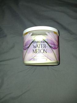 New Bath And Body Works 3 Wick Candle