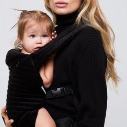 The Armadillo Baby Carrier - Black Velvet